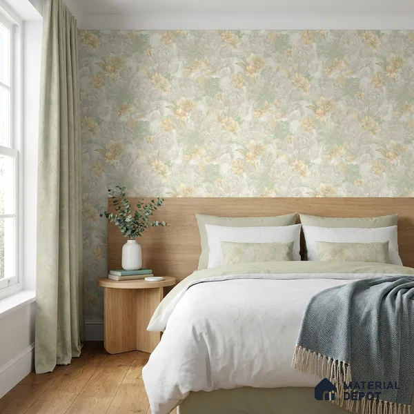 TC 735 | 5 Meter x 42 Inch Florals Look Wallpaper - 57 Sq. Ft.