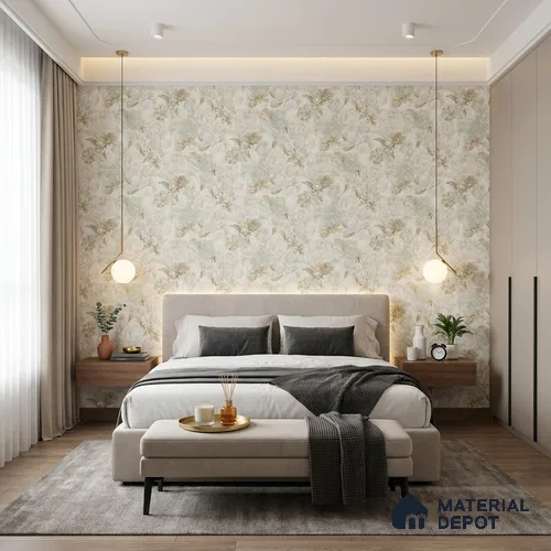 TC 736 | 5 Meter x 42 Inch Florals Look Wallpaper - 57 Sq. Ft.