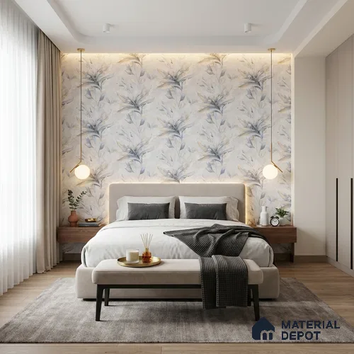 TC 791 | 5 Meter x 42 Inch Florals Look Wallpaper - 57 Sq. Ft.