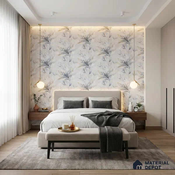 TC 791 | 5 Meter x 42 Inch Florals Look Wallpaper - 57 Sq. Ft.