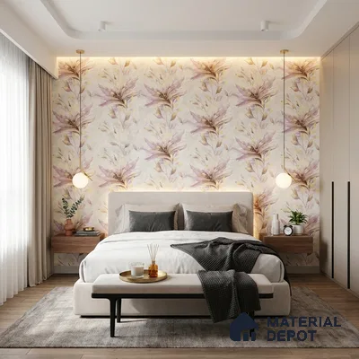 TC 792 | 5 Meter x 42 Inch  Florals Look Wallpaper - 57 Sq. Ft.