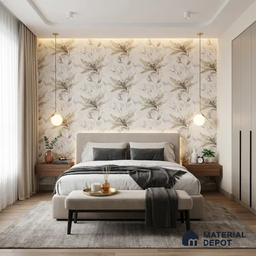 TC 794 | 5 Meter x 42 Inch Florals Look Wallpaper - 57 Sq. Ft.