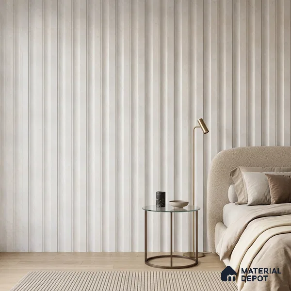 Dove Grey Marble Look PN 06860 9.2 ft x 7.8 inch Charcoal Panel - 16 mm | Suitable for Living Room, Bedroom & TV Cabinet | Width is Subjected to 5% Variation