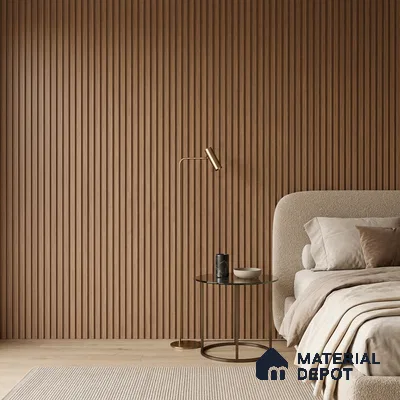 Wooden Look PN 07449 8 ft x 4.8 inch PVC Panel - 10 mm | Suitable for Living Room, Bedroom & Office | Width is Subjected to 5% Variation