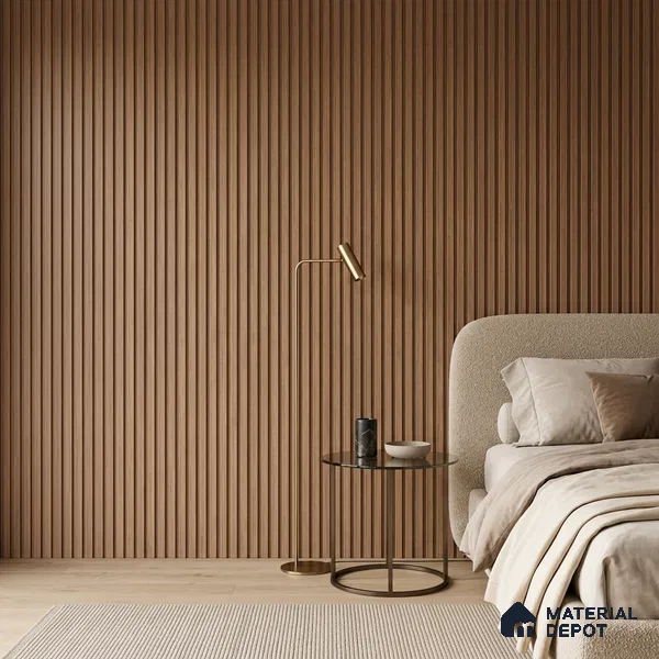 Wooden Look PN 07449 8 ft x 4.8 inch PVC Panel - 10 mm | Suitable for Living Room, Bedroom & Office | Width is Subjected to 5% Variation