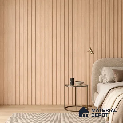 Wooden Look PN 07458 8 ft x 4.8 inch PVC Panel - 10 mm | Suitable for Living Room, Bedroom & Office | Width is Subjected to 5% Variation