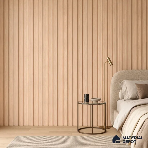 Wooden Look PN 07458 8 ft x 4.8 inch PVC Panel - 10 mm | Suitable for Living Room, Bedroom & Office | Width is Subjected to 5% Variation