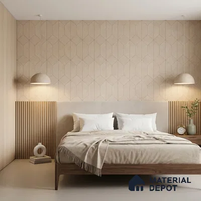 2101 - 3 | 10 Meter x 21 Inches Fabric Look Wallpaper - 57.41 Sq. Ft.