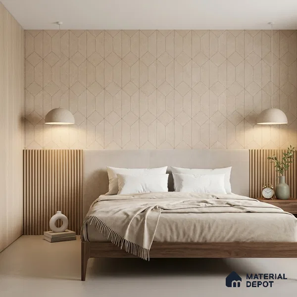 2101 - 3 | 10 Meter x 21 Inches Fabric Look Wallpaper - 57.41 Sq. Ft.