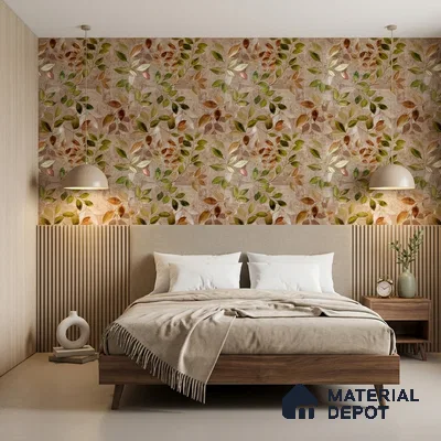 2105 -5 | 10 Meter x 21 Inches Florals Look Wallpaper - 57.41 Sq. Ft.