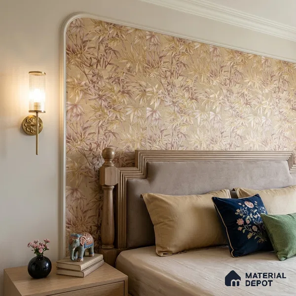 2112 -4 | 10 Meter x 21 Inches Florals Look Wallpaper - 57.41 Sq. Ft.