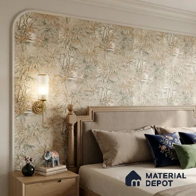 2112 -3 | 10 Meter x 21 Inches Florals Look Wallpaper - 57.41 Sq. Ft.