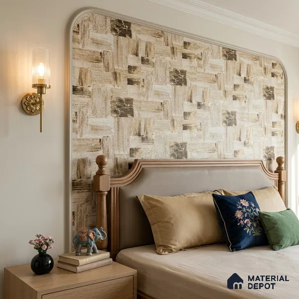 2106 -2 | 10 Meter x 21 Inches Patterned Look Wallpaper - 57.41 Sq. Ft.