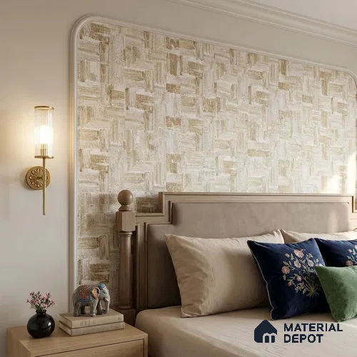 2106 -3 | 10 Meter x 21 Inches Patterned Look Wallpaper - 57.41 Sq. Ft.