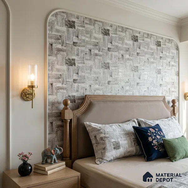 2106 -4 | 10 Meter x 21 Inches Patterned Look Wallpaper - 57.41 Sq. Ft.