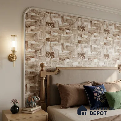2106 -1 | 10 Meter x 21 Inches Patterned Look Wallpaper - 57.41 Sq. Ft.