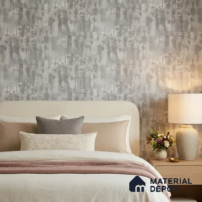 2110 -2 | 10 Meter x 21 Inches Fabric Look Wallpaper - 57.41 Sq. Ft.