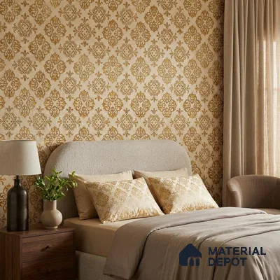 2113 -5 | 10 Meter x 21 Inches Patterned Look Wallpaper - 57.41 Sq. Ft.