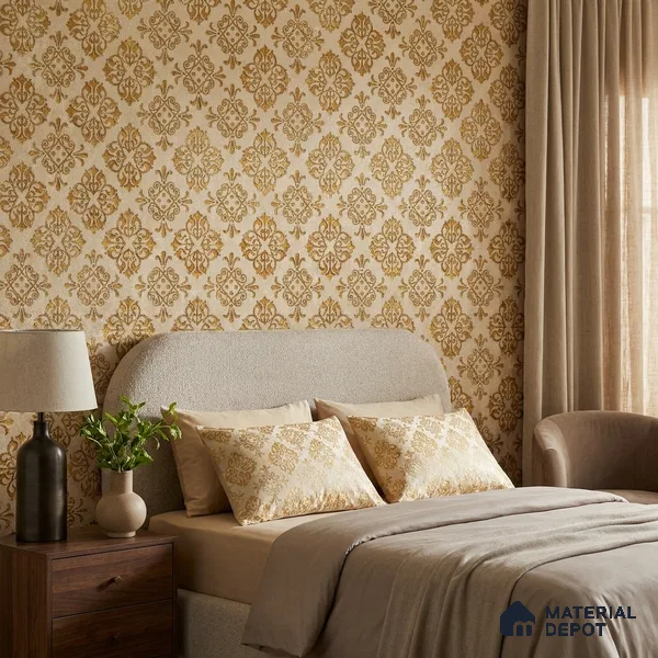 2113 -5 | 10 Meter x 21 Inches Patterned Look Wallpaper - 57.41 Sq. Ft.