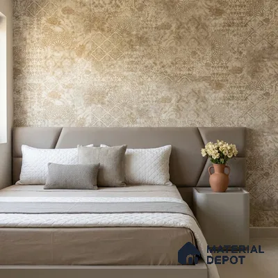 88529-1 | 5 Meter x 42 Inch PVC Patterned Look Wallpaper - 57.41 Sq. Ft. | Minimum 15% wastage during installation