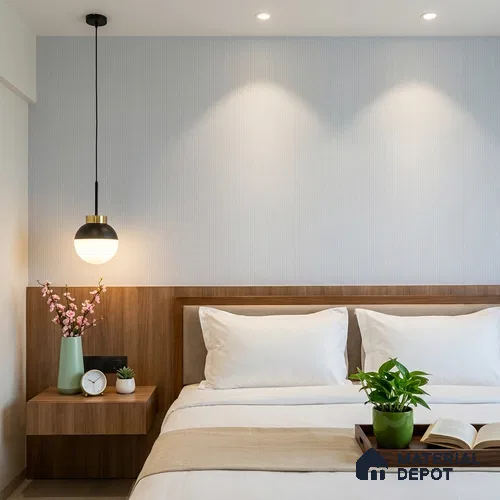 88533-4 | 5 Meter x 42 Inch PVC Texture Look Wallpaper - 57.41 Sq. Ft. | Minimum 15% wastage during installation