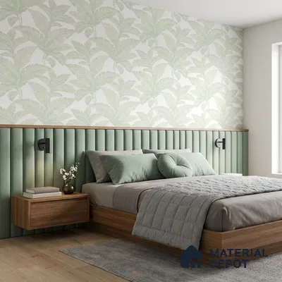 88534-1 | 5 Meter x 42 Inch PVC Florals Look Wallpaper - 57.41 Sq. Ft. | Minimum 15% wastage during installation