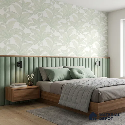 88534-1 | 5 Meter x 42 Inch PVC Florals Look Wallpaper - 57.41 Sq. Ft. | Minimum 15% wastage during installation