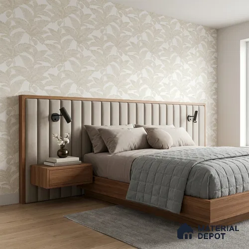 88534-2 | 5 Meter x 42 Inch PVC Florals Look Wallpaper - 57.41 Sq. Ft. | Minimum 15% wastage during installation