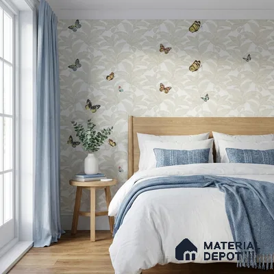 88535-2 | 5 Meter x 42 Inch PVC Patterned Look Wallpaper - 57.41 Sq. Ft. | Minimum 15% wastage during installation