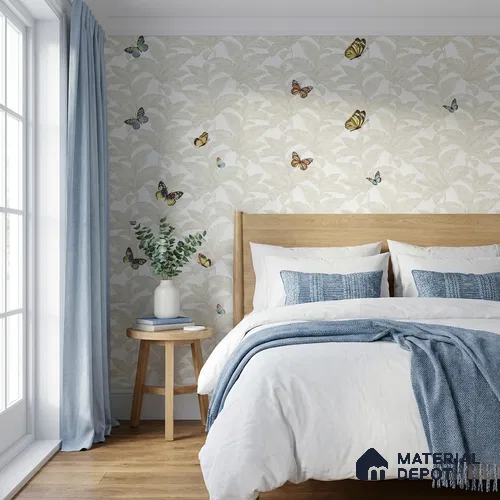 88535-2 | 5 Meter x 42 Inch PVC Patterned Look Wallpaper - 57.41 Sq. Ft. | Minimum 15% wastage during installation