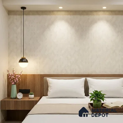 88538-4 | 5 Meter x 42 Inch PVC Patterned Look Wallpaper - 57.41 Sq. Ft. | Minimum 15% wastage during installation
