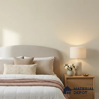 88539-1 | Cream Linen Weave PVC Textured Wallpaper - 5 Meter x 42 Inch, 57.41 Sq. Ft. (Min. 15% Wastage)