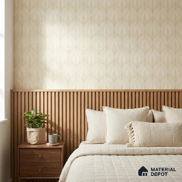 88540-1 | 5 Meter x 42 Inch PVC Patterned Look Wallpaper - 57.41 Sq. Ft. | Minimum 15% wastage during installation