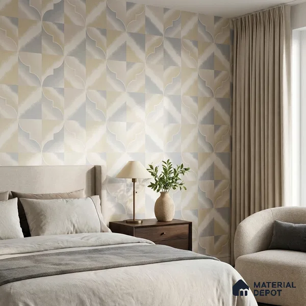 88541-2 | 5 Meter x 42 Inch PVC Patterned Look Wallpaper - 57.41 Sq. Ft. | Minimum 15% wastage during installation