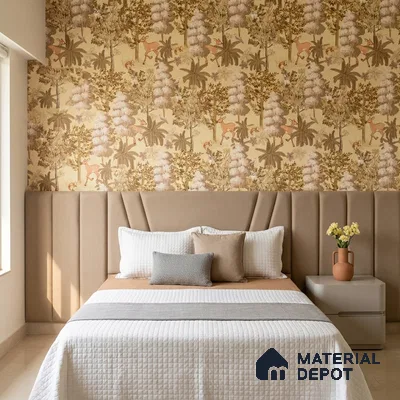 OR01-4 | 5 Meter x 42 Inch PVC Nature Look Wallpaper - 57 Sq. Ft. | Minimum 15% wastage during installation