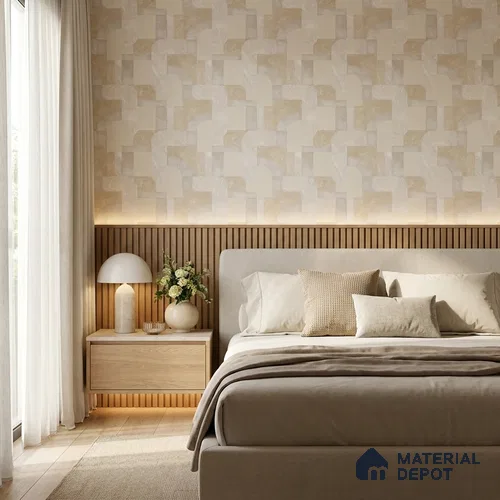 OR03-2 | 5 Meter x 42 Inch PVC Patterned Look Wallpaper - 57 Sq. Ft. | Minimum 15% wastage during installation