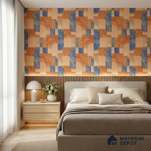 OR03-4 | 5 Meter x 42 Inch PVC Patterned Look Wallpaper - 57 Sq. Ft. | Minimum 15% wastage during installation