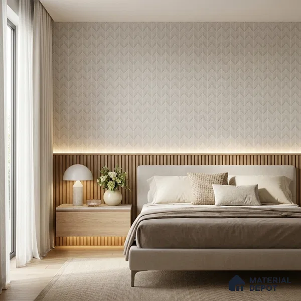 OR04-3 | 5 Meter x 42 Inch PVC Patterned Look Wallpaper - 57 Sq. Ft. | Minimum 15% wastage during installation