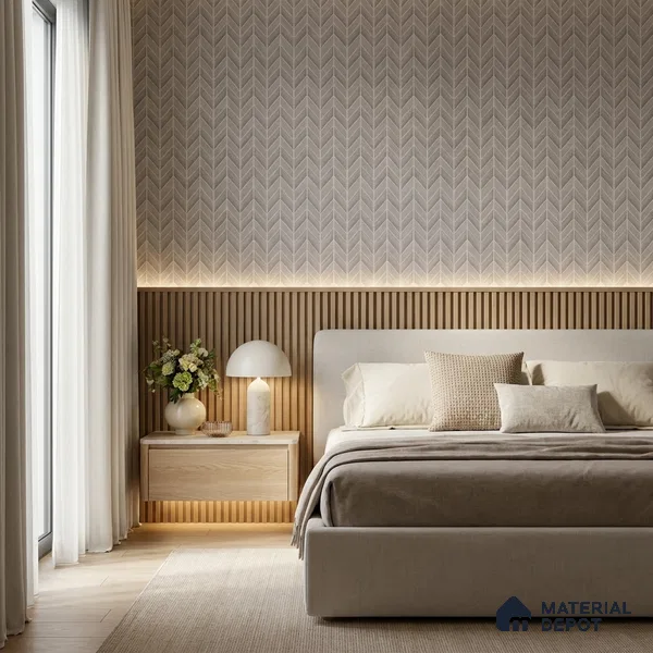 OR04-4 | 5 Meter x 42 Inch PVC Patterned Look Wallpaper - 57 Sq. Ft. | Minimum 15% wastage during installation