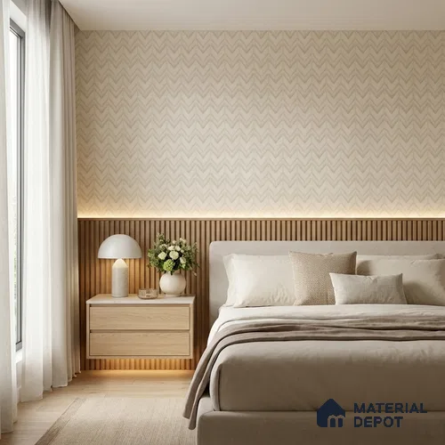 OR04-1 | 5 Meter x 42 Inch PVC Patterned Look Wallpaper - 57 Sq. Ft. | Minimum 15% wastage during installation