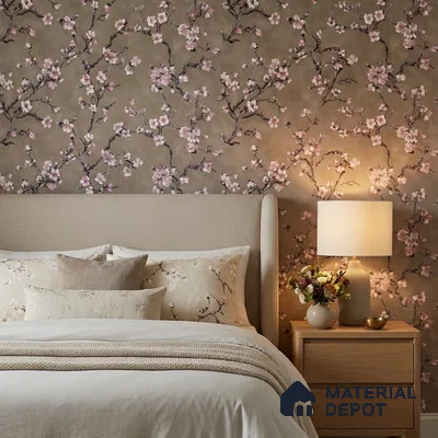 OR05-5 | 5 Meter x 42 Inch PVC Florals Look Wallpaper - 57 Sq. Ft. | Minimum 15% wastage during installation