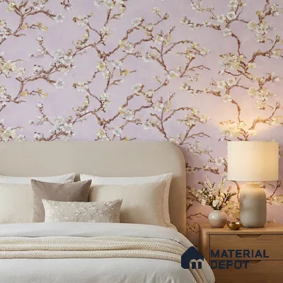 OR05-6 | 5 Meter x 42 Inch PVC Florals Look Wallpaper - 57 Sq. Ft. | Minimum 15% wastage during installation