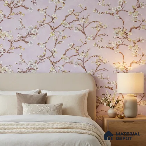 OR05-6 | 5 Meter x 42 Inch PVC Florals Look Wallpaper - 57 Sq. Ft. | Minimum 15% wastage during installation