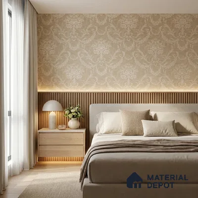 OR08-4 | 5 Meter x 42 Inch PVC Patterned Look Wallpaper - 57 Sq. Ft. | Minimum 15% wastage during installation