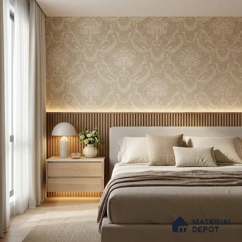 OR08-4 | 5 Meter x 42 Inch PVC Patterned Look Wallpaper - 57 Sq. Ft. | Minimum 15% wastage during installation