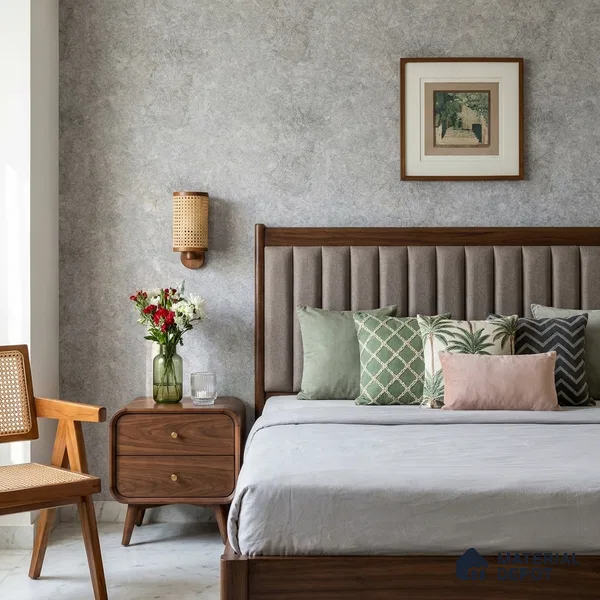 Z1003-5 | 10 Meter x 21 Inch PVC Texture Look Wallpaper - 57 Sq. Ft. | Minimum 15% wastage during installation