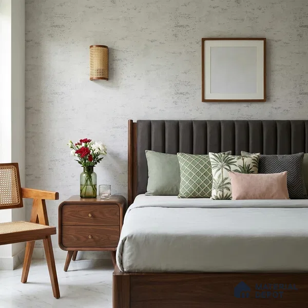 Z1006-9 | 10 Meter x 21 Inch PVC Texture Look Wallpaper - 57 Sq. Ft. | Minimum 15% wastage during installation