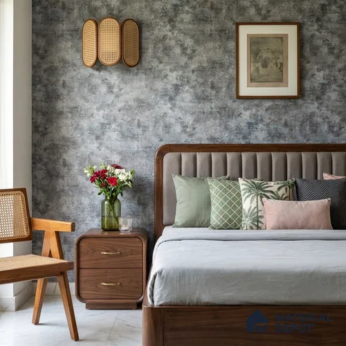 Z1006-5 | 10 Meter x 21 Inch PVC Texture Look Wallpaper - 57 Sq. Ft. | Minimum 15% wastage during installation