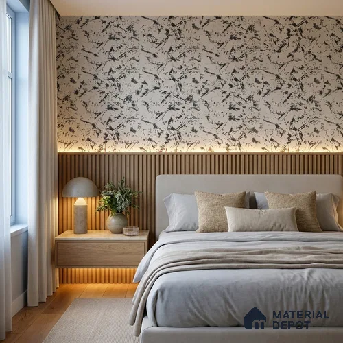 Z1004-3 | 10 Meter x 21 Inch PVC Texture Look Wallpaper - 57 Sq. Ft. | Minimum 15% wastage during installation