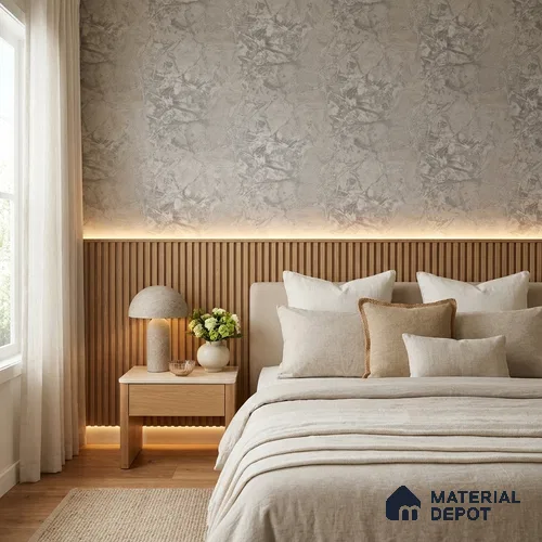 Z1004-2 | 10 Meter x 21 Inch PVC Texture Look Wallpaper - 57 Sq. Ft. | Minimum 15% wastage during installation